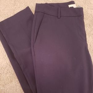 H&M Navy Straight Leg Dress Pants